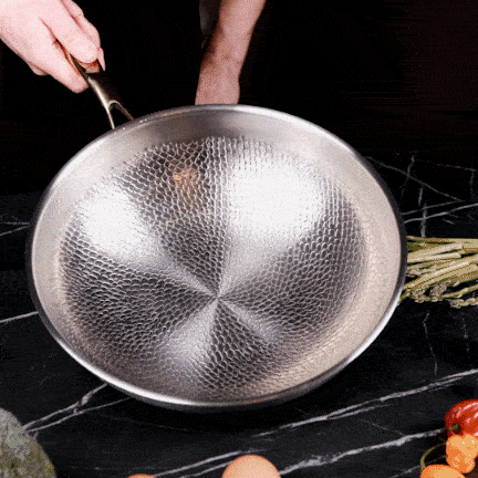 TAIMA Pure Titanium Wok Pan Pro
