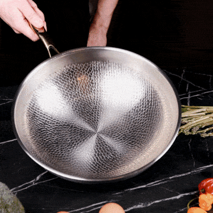 TAIMA Pure Titanium Wok Pan Pro
