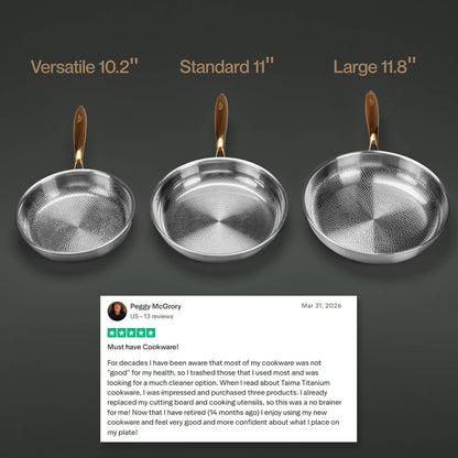 Taima Titanium Pan Trio
