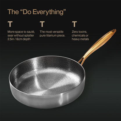 Complete Signature Titanium Cookware Set (14 Piece)