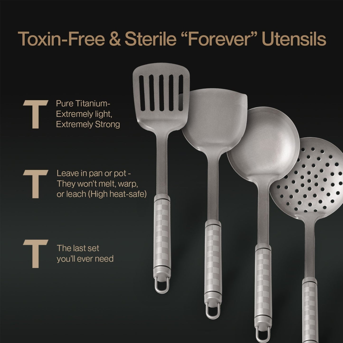 Complete Signature Titanium Cookware Set (14 Piece)